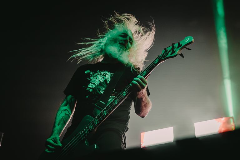 Lamb of God performing live at AEC Theatre in Adelaide